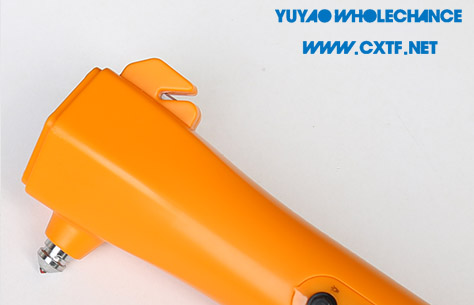Rechargeable Multifunctional Acousto-optic Alarm Self Rescue Flashlight TL119CF cut safety seat belt